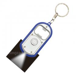 Flashlight Keychain With Bottle Opener