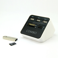 USB Hub with Card Reader
