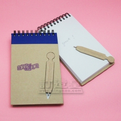 Eco Friendly Notebook with Ballpoint Pen