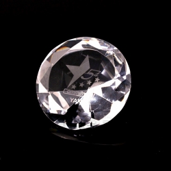 鑽石型水晶紙鎮 (6.0 cm) 私人訂購